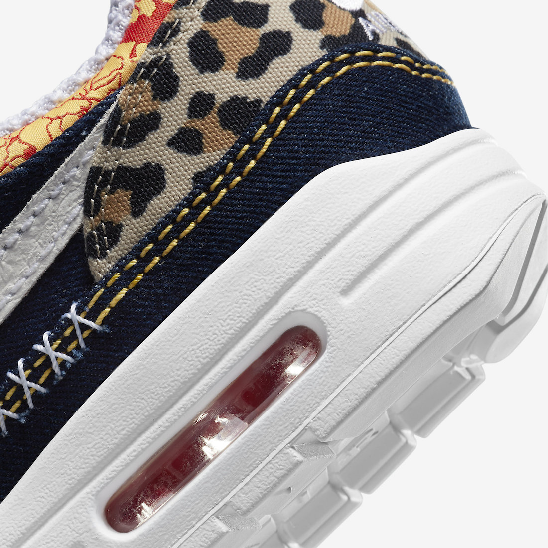 Nike Air Max 1 Premium Denim Leopard FJ4452-432 Release Date Info