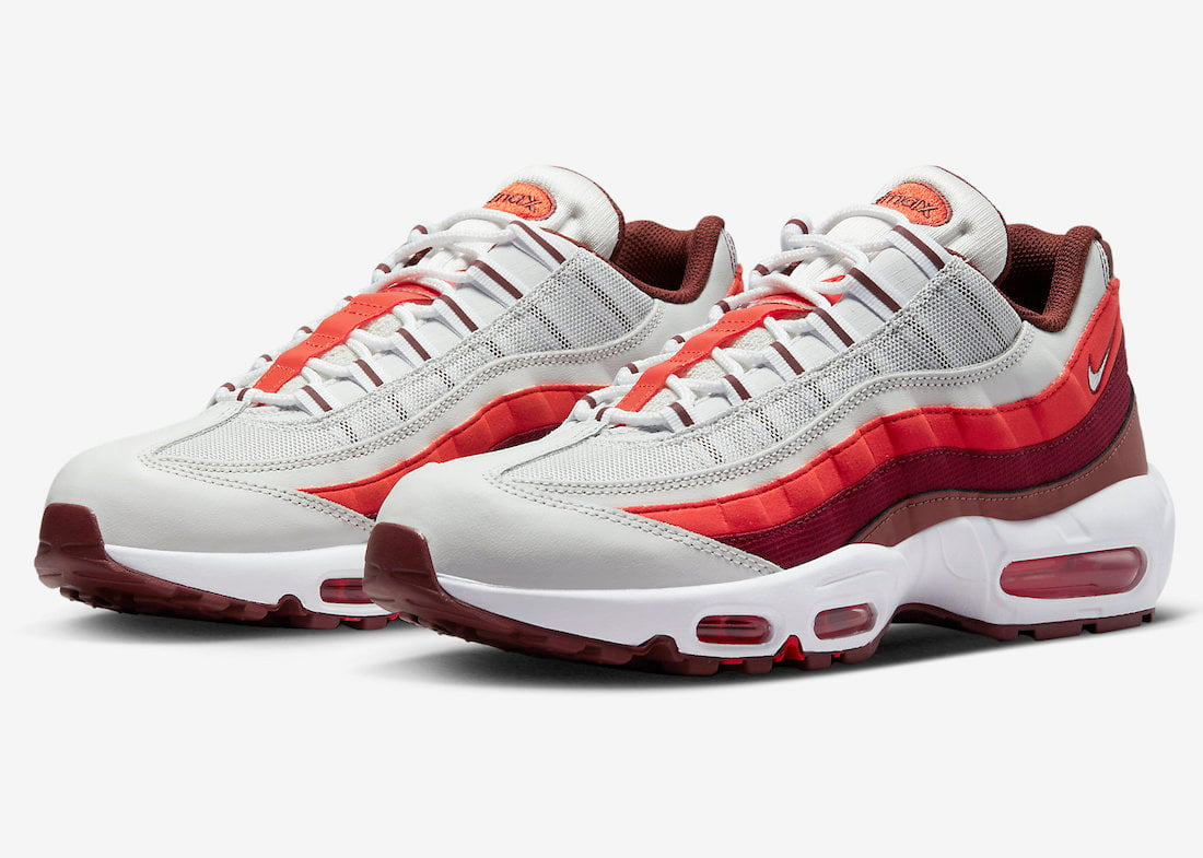 This Nike Air Max 95 Features Shades of Red