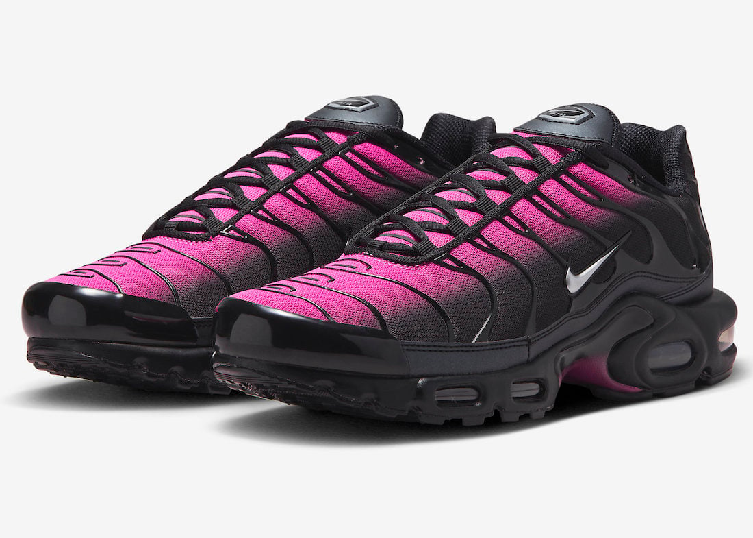 Nike Air Max Plus Releasing with Black and Pink Gradients