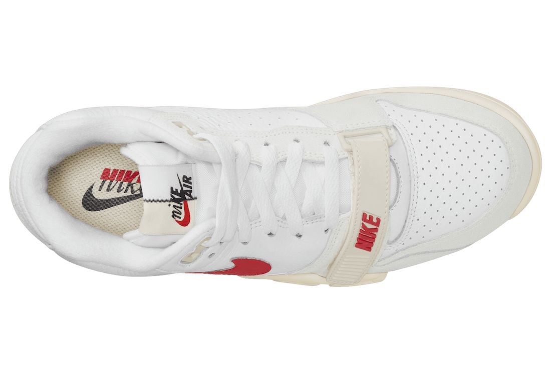 Nike Air Trainer 1 White University Red Black Coconut Milk DZ2547-100 Release Date Info