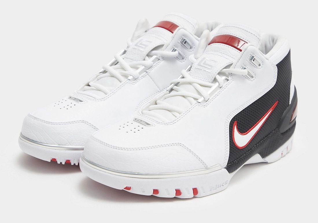 Nike Air Zoom Generation Debut White Black Varsity Red DV7219-100 Release Date Info