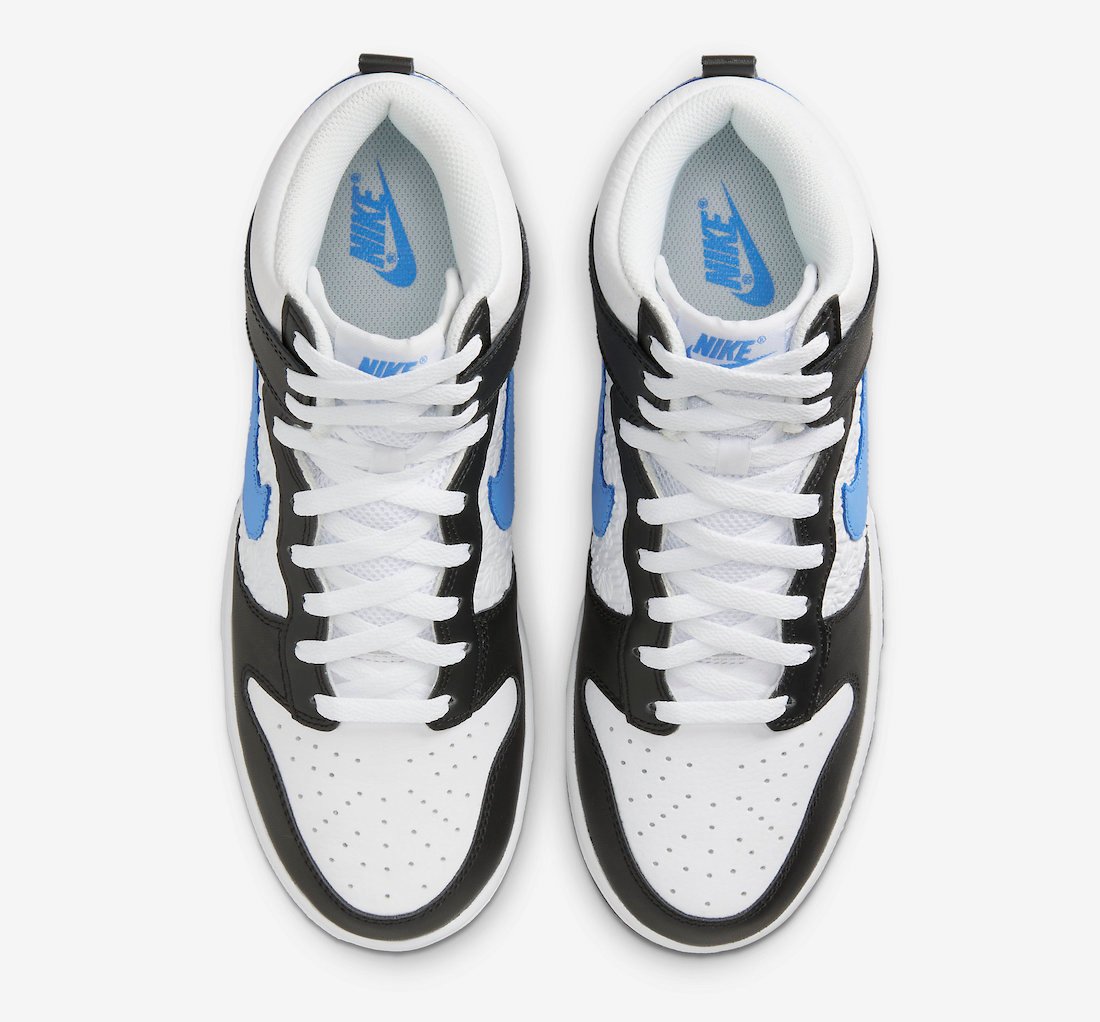 Nike Dunk High EMB University Blue FJ4210-001 Release Date Info