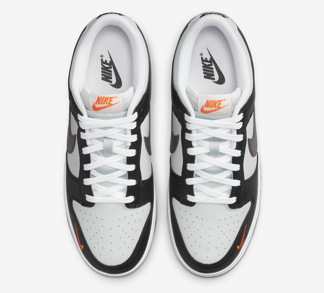 Nike Dunk Low Black Grey Orange FN7808-001 Release Date Info