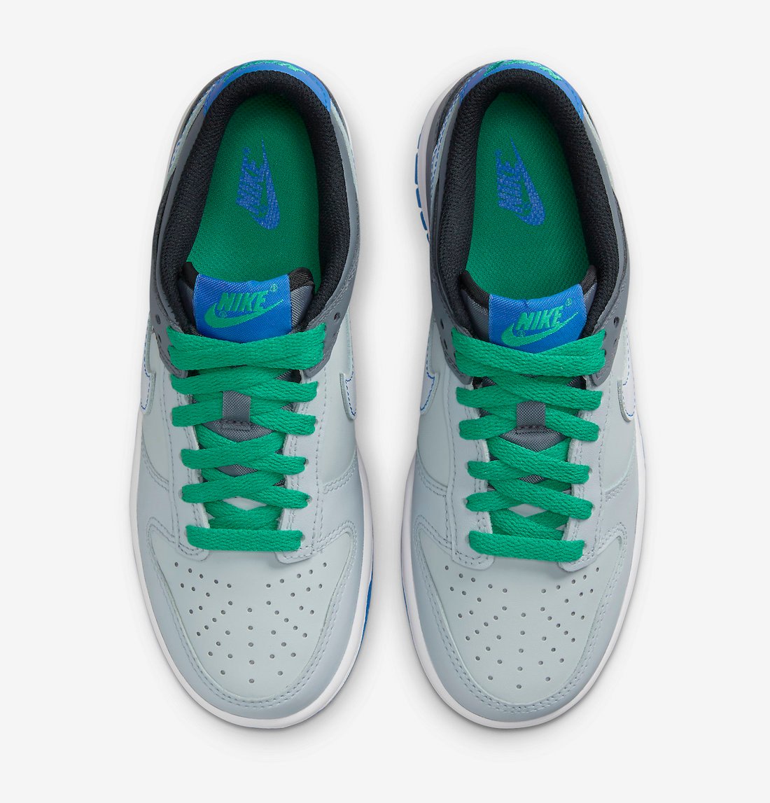 Nike Dunk Low GS Grey Blue Green DH9765-004 Release Date Info