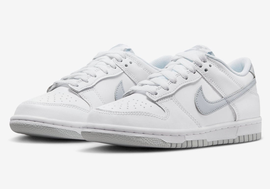 Nike Dunk Low GS White Grey DH9765-102 Release Date Info