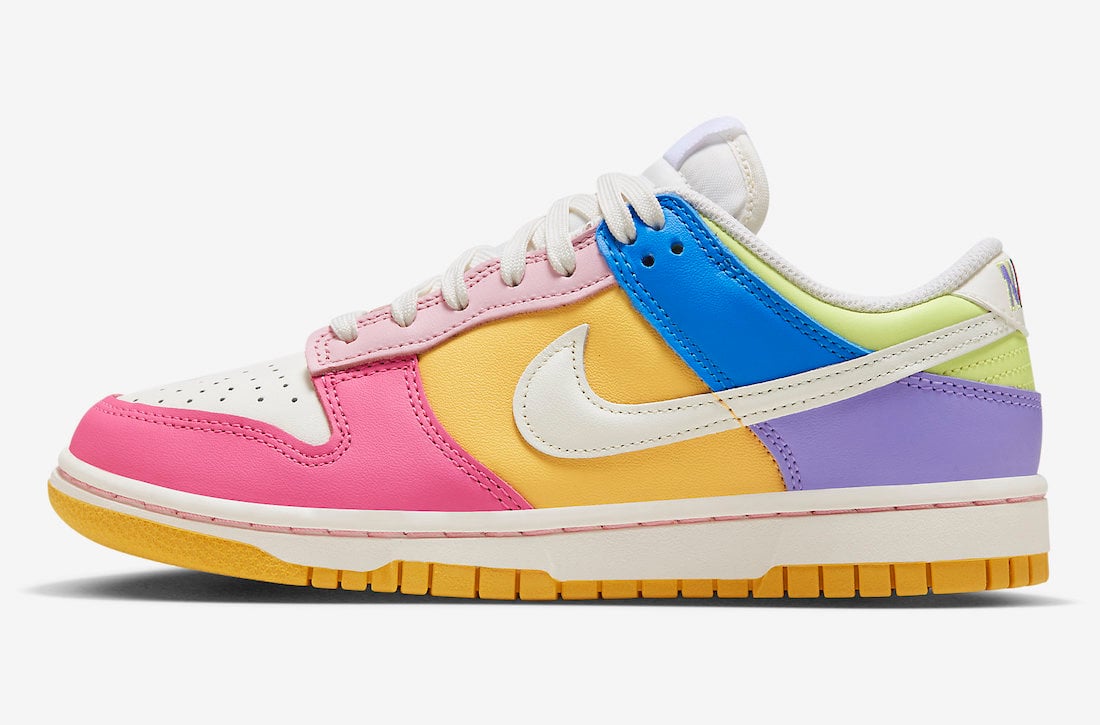 Multi colored nikes clearance