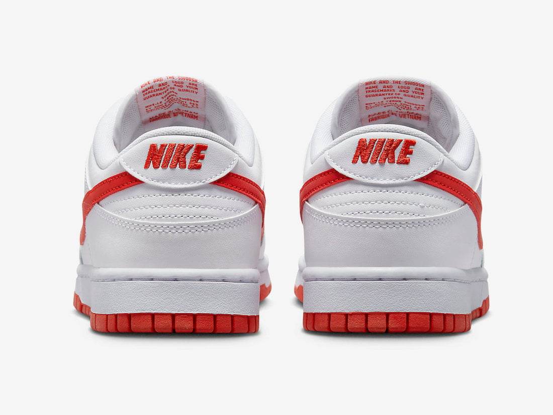 Nike Dunk Low White Picante Red DV0831-103 Release Date Info