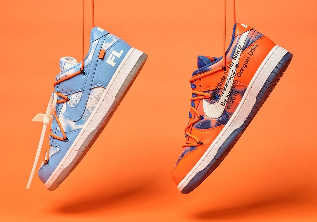 Off-White Futura Nike Dunk Low Sothebys Auction