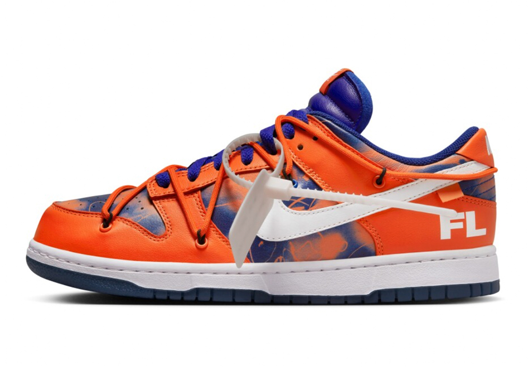 Off-White Futura Nike Dunk Low Syracuse DD0856-801