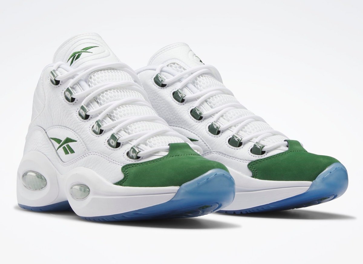 Reebok Question Mid ‘Green Toe’ Returning This Month