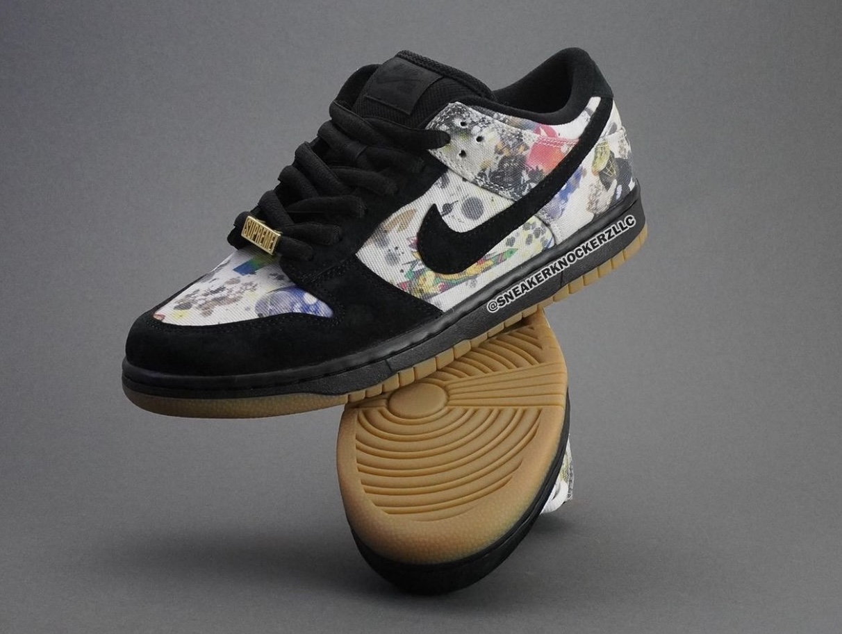 Supreme Nike SB Dunk Low Rammellzee FD8778-001 Release Info