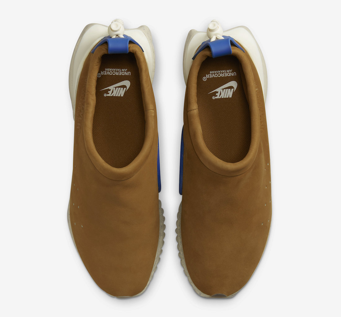 UNDERCOVER Nike Moc Flow Ale Brown Team Royal DV5593-201 Release Date Info