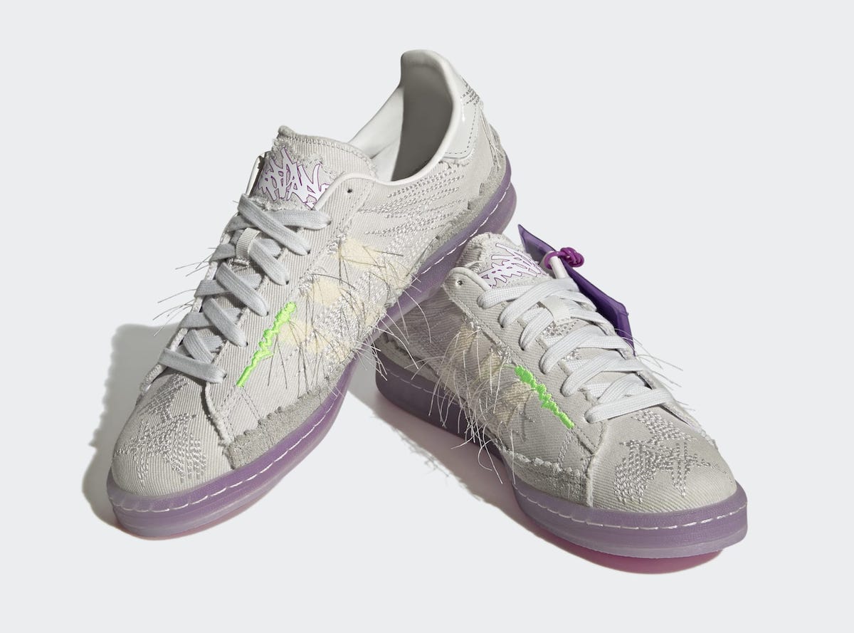Youth of Paris adidas Campus 80s Crystal White ID6805 Release Date Info