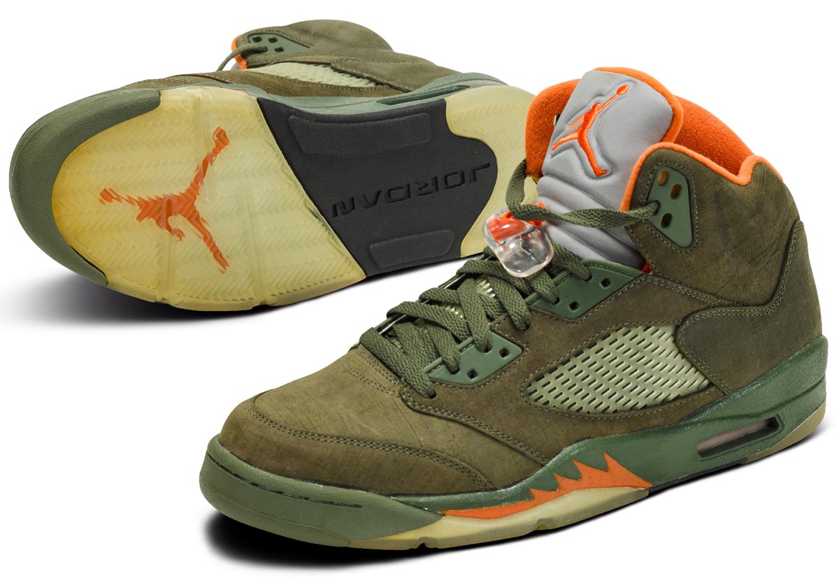 2006 Air Jordan 5 Olive