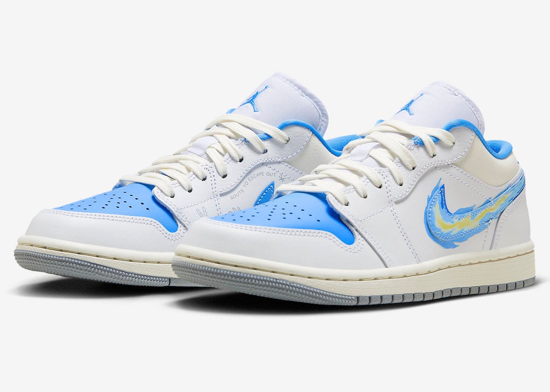 Air Jordan 1 Low ‘Born To Fly’ Inspired by Skateboarding