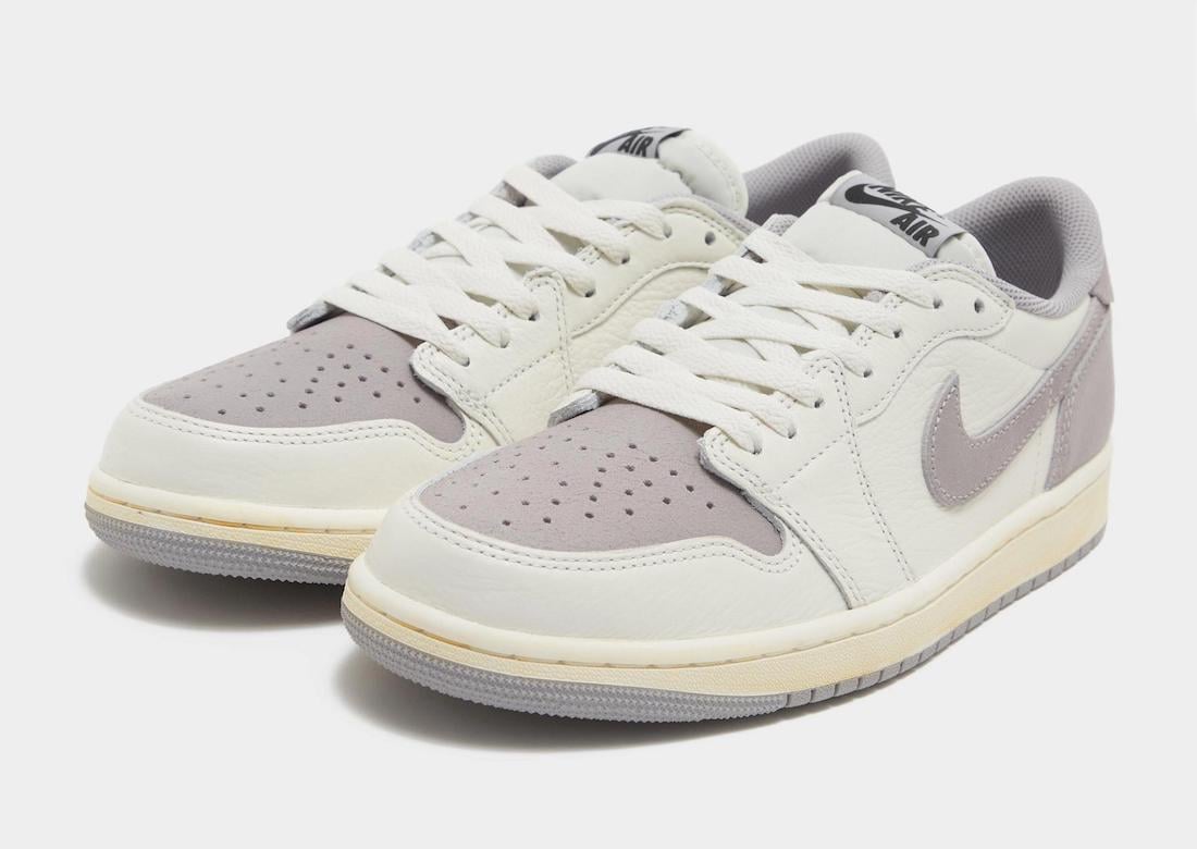 Air Jordan 1 Low Og Atmosphere Grey Cz0790 101 Release Date Where To