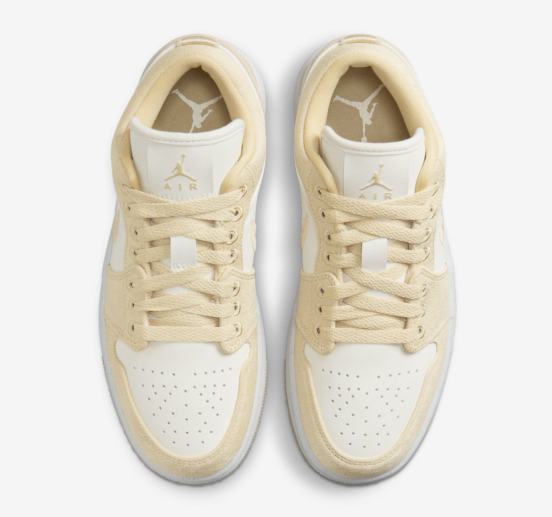 Air Jordan 1 Low SE Canvas FN3722-701 Release Date