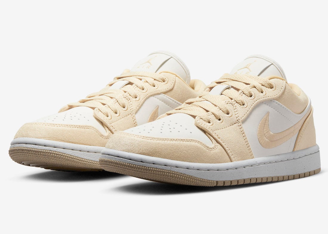 This Air Jordan 1 Low SE ‘Canvas’ is Releasing for Summer 2023