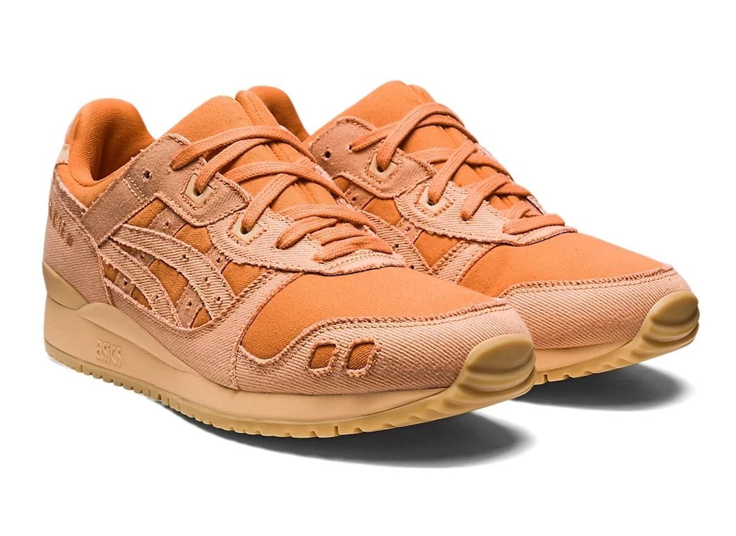The Asics Gel Lyte III ‘Rooibos’ Features Dyed Recycled Textiles