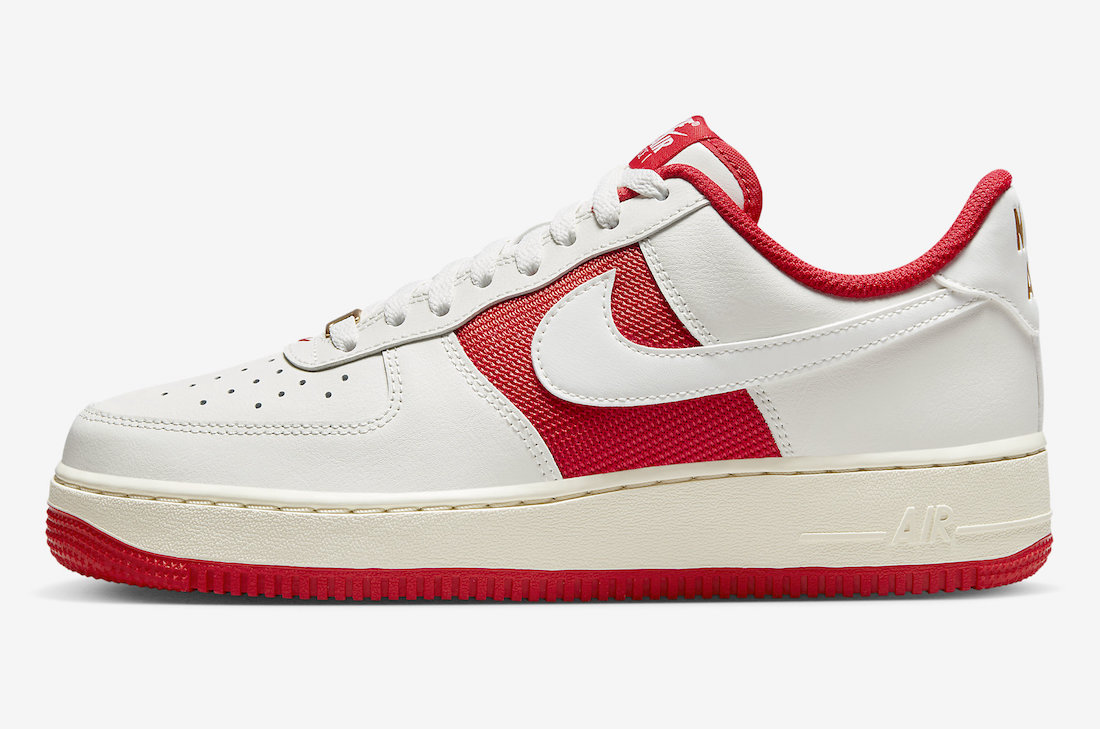 Nike Air Force 1 Low Athletic Department White Red FN7439-133