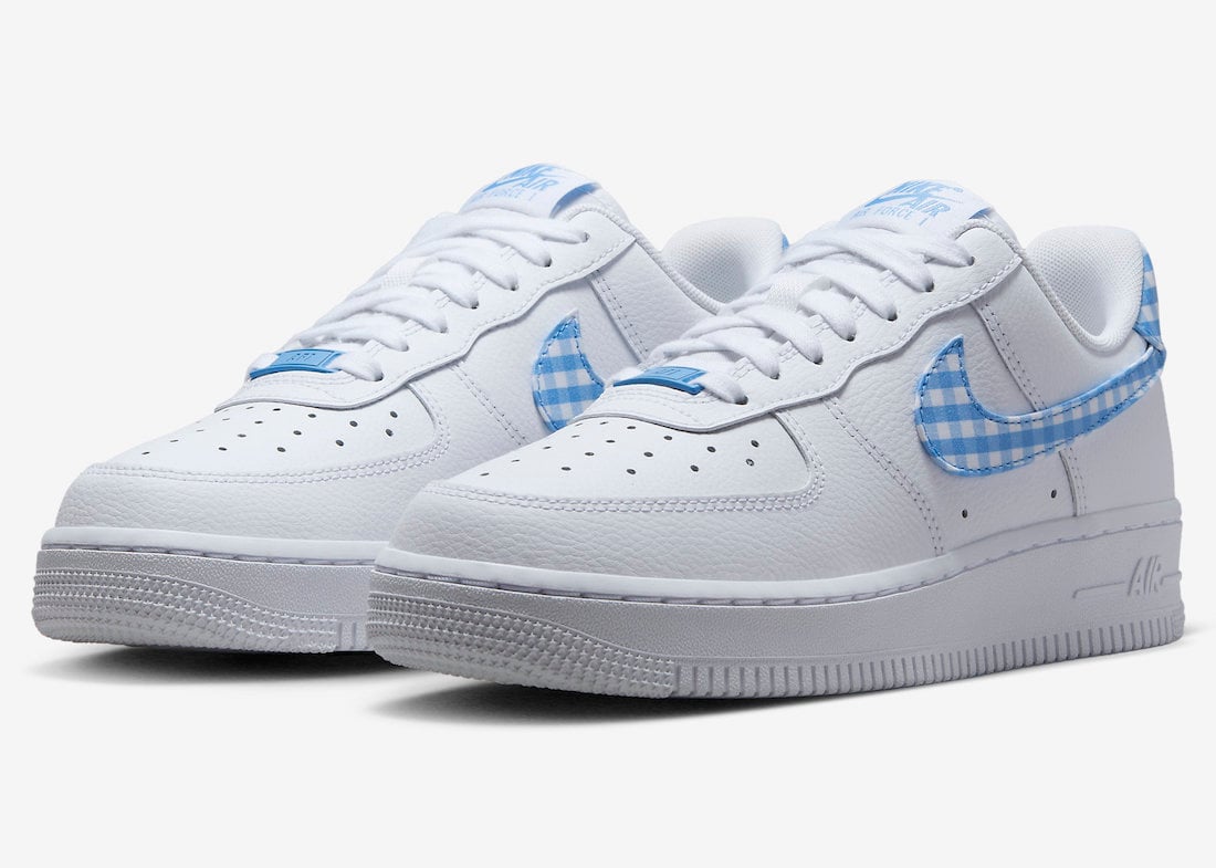 Nike Air Force 1 Low ‘Blue Gingham’ Official Images