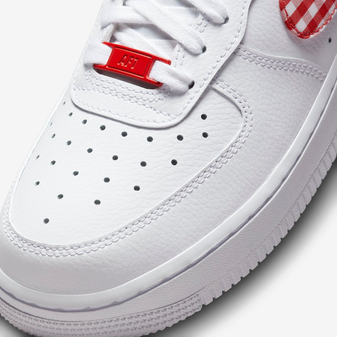 Nike Air Force 1 Low Red Gingham Release Date | SneakerFiles