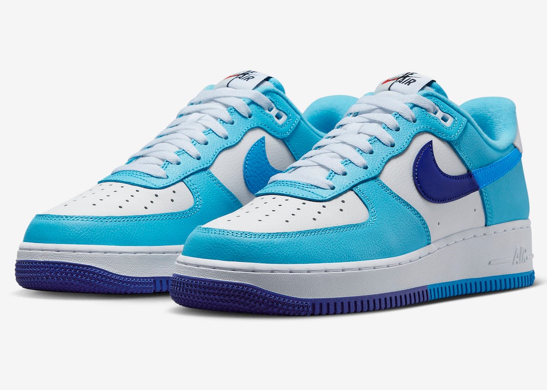 Nike Air Force 1 Low Split Light Photo Blue DZ2522-100