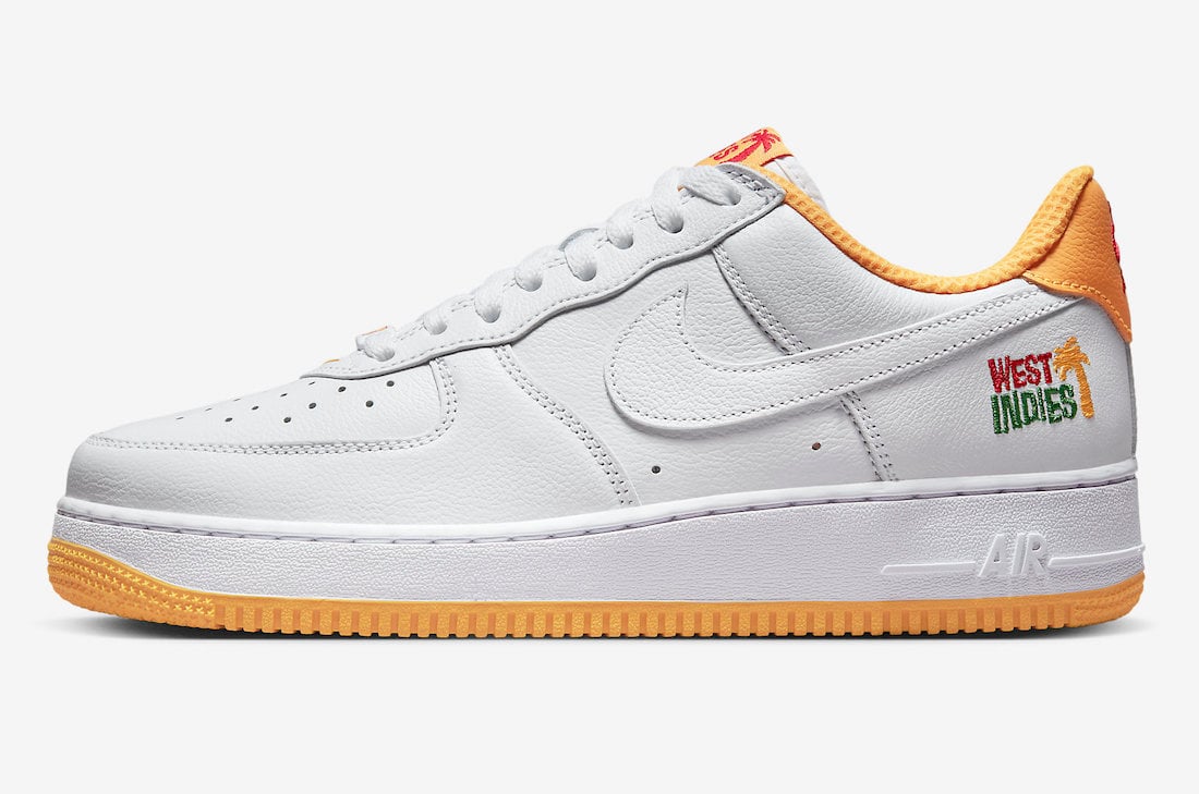 Nike Air Force 1 Low West Indies Yellow DX1156-101 Release Date Info