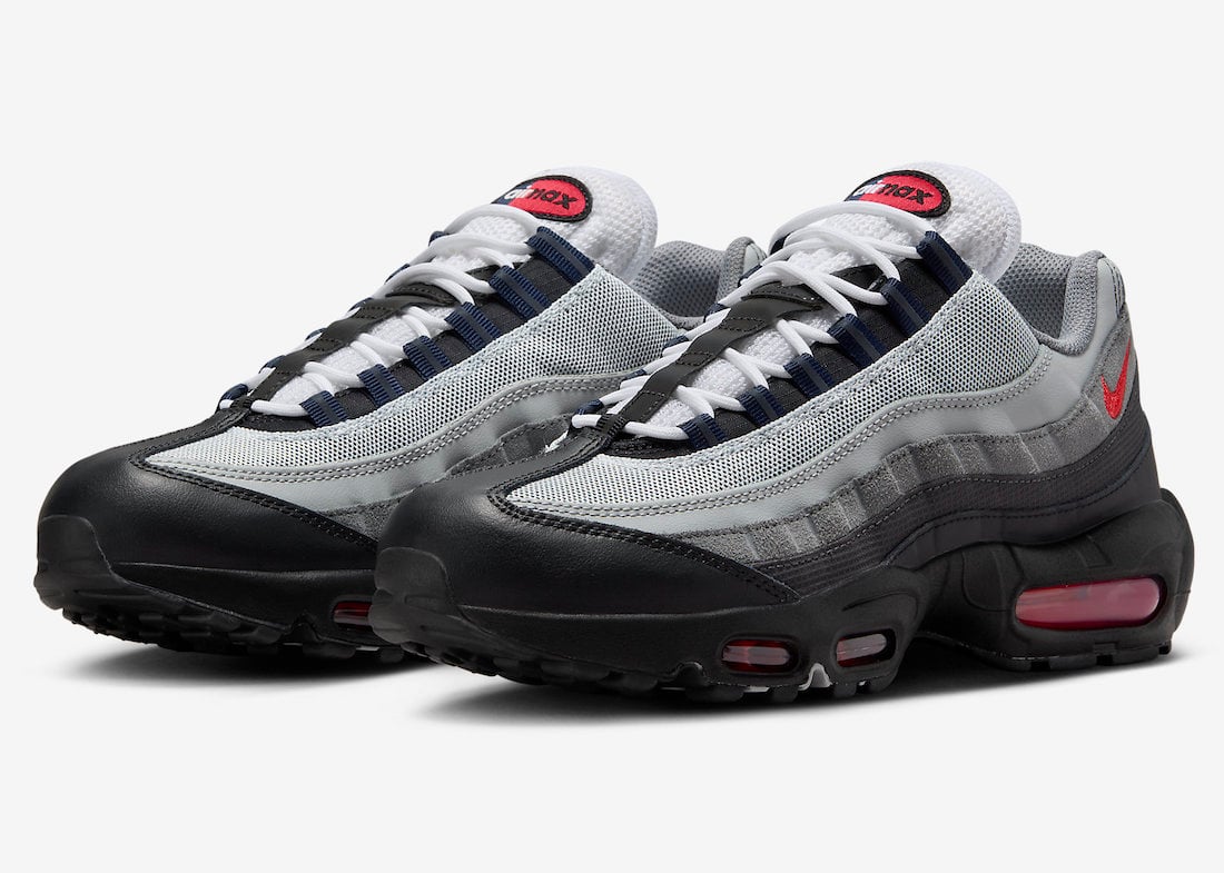 Nike Air Max 95 Black Track Red Anthracite DM0011-007