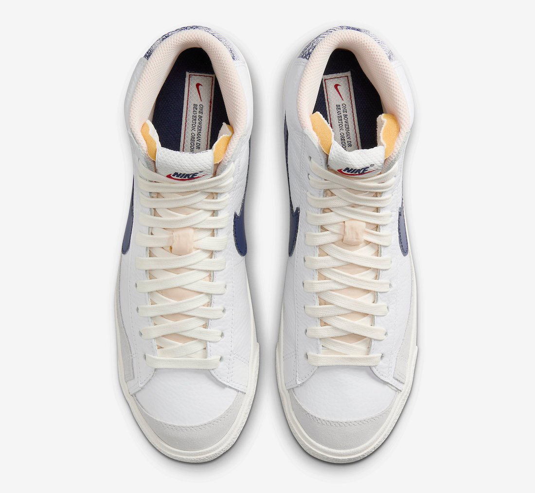 Nike Blazer Mid 77 Washed Denim FN6877-100 Release Date