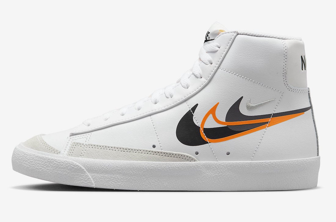Nike Blazer Mid Multi Swoosh FN7809-100 Release Date Info