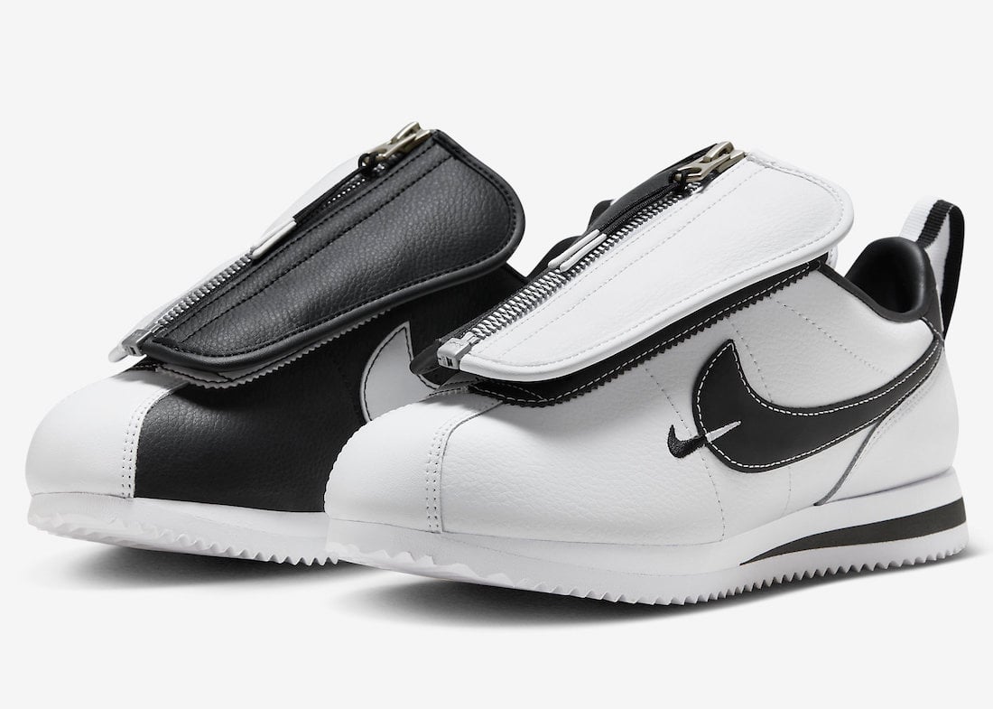 Nike Cortez ‘Yin and Yang’ Features Removable Zippered Tongue Shrouds