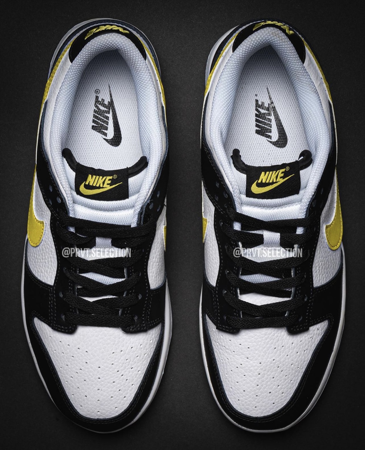Nike Dunk Low Black Yellow White FQ2431-001 Release Details