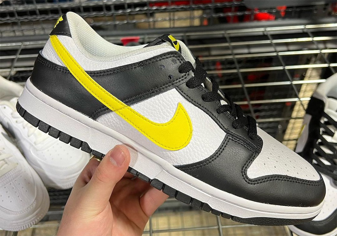Nike Dunk Low Black Yellow White FQ2431-001 Release Date Info