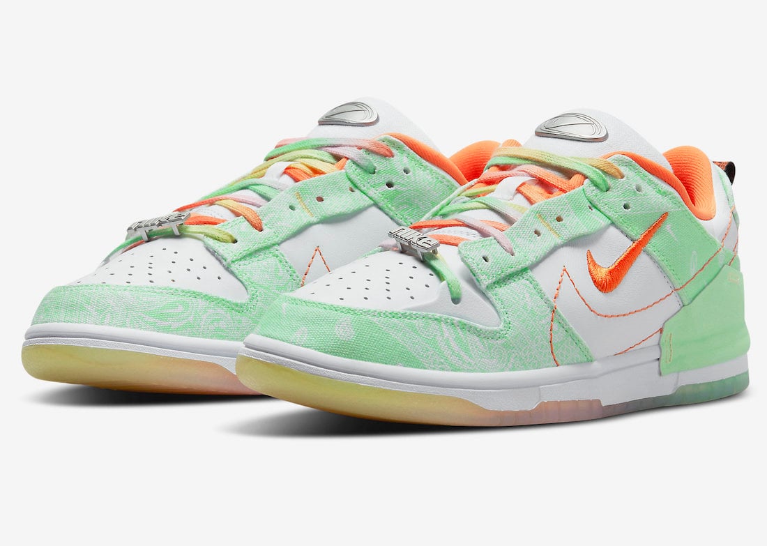 Nike Dunk Low Disrupt 2 Coming Soon in Jade Ice and Total Orange