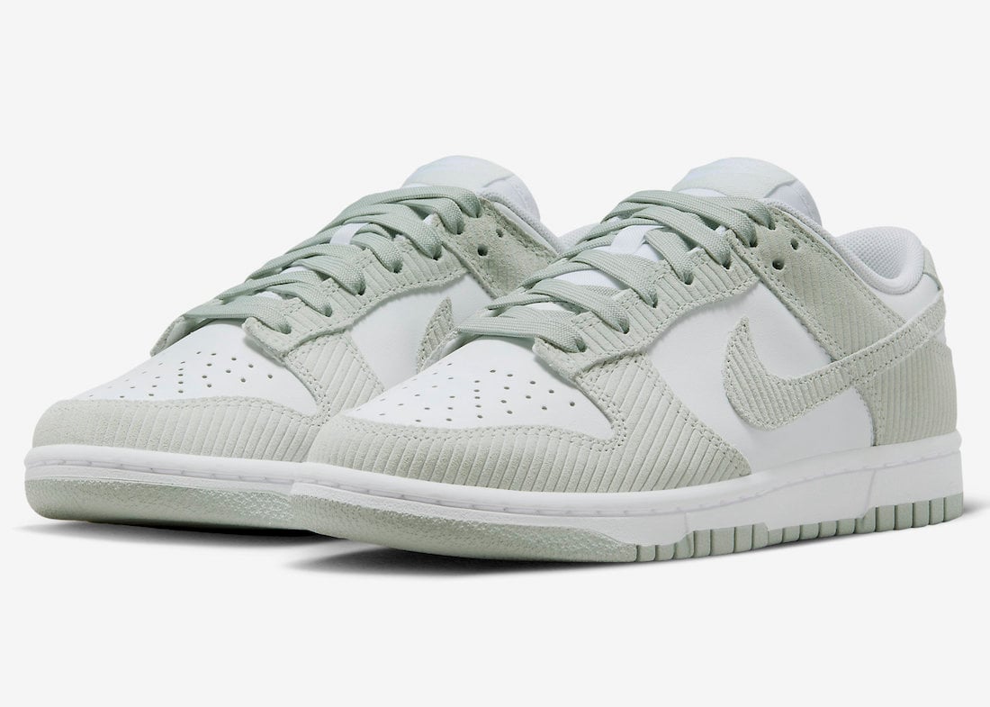 Nike Dunk Low ‘Grey Corduroy’ Official Images