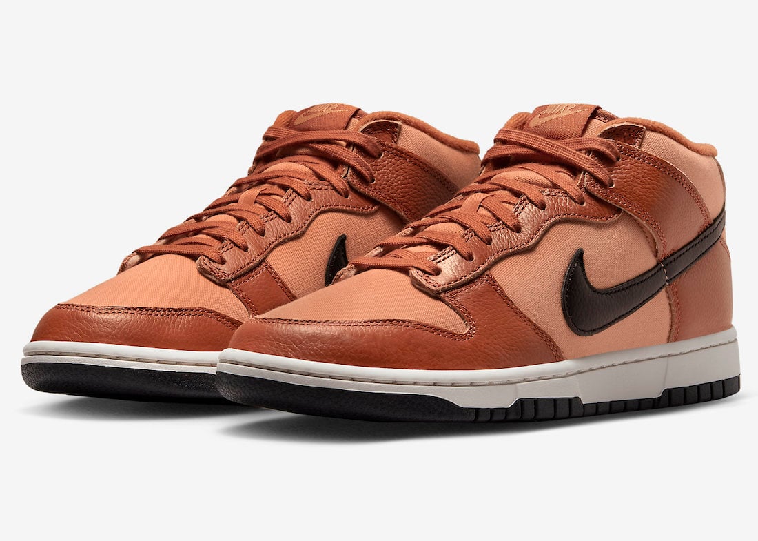 Nike Dunk Mid Brown DZ2533-200 Release Date Info