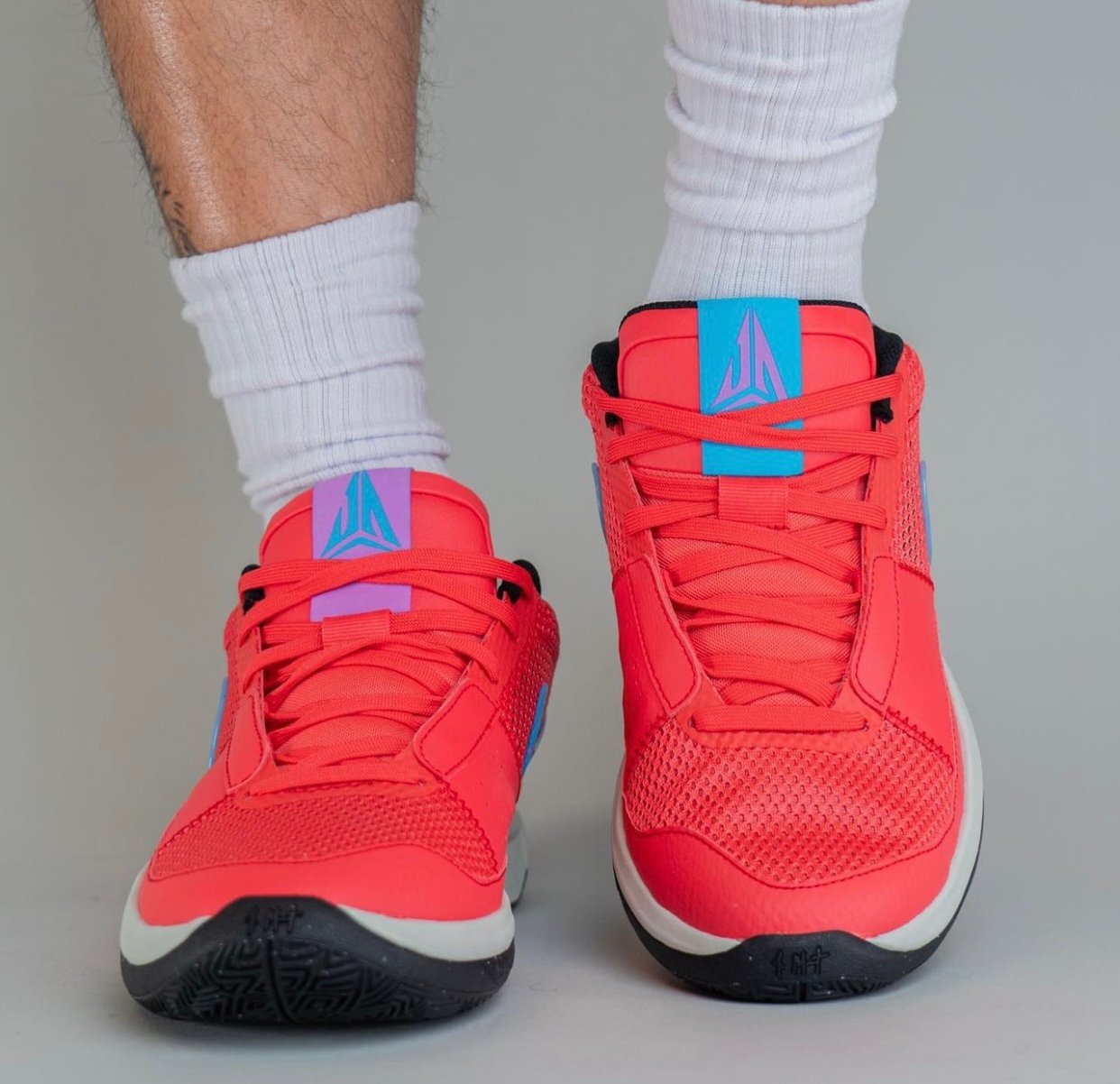 Nike Ja 1 Ember Glow DR8785-800 On-Feet