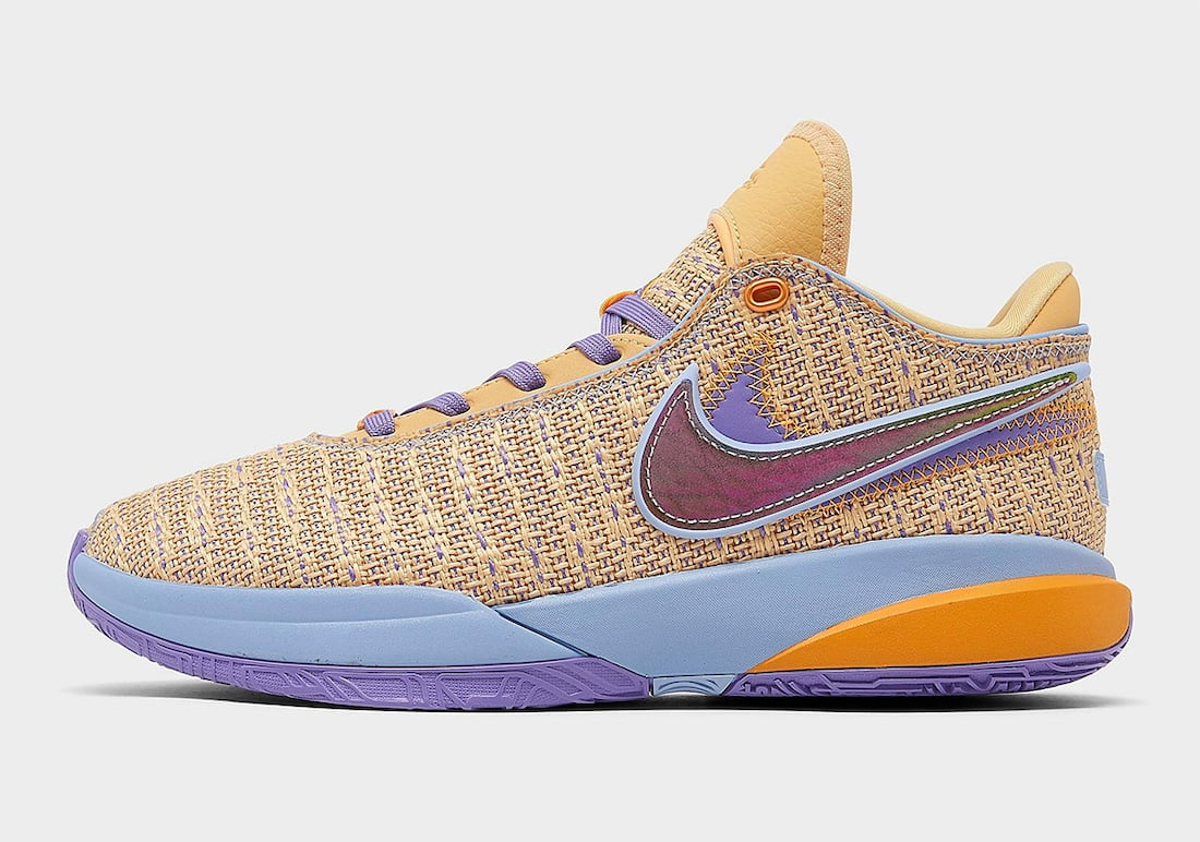 Nike LeBron 20 GS Summer Vibes Celestial Gold DQ8651-200
