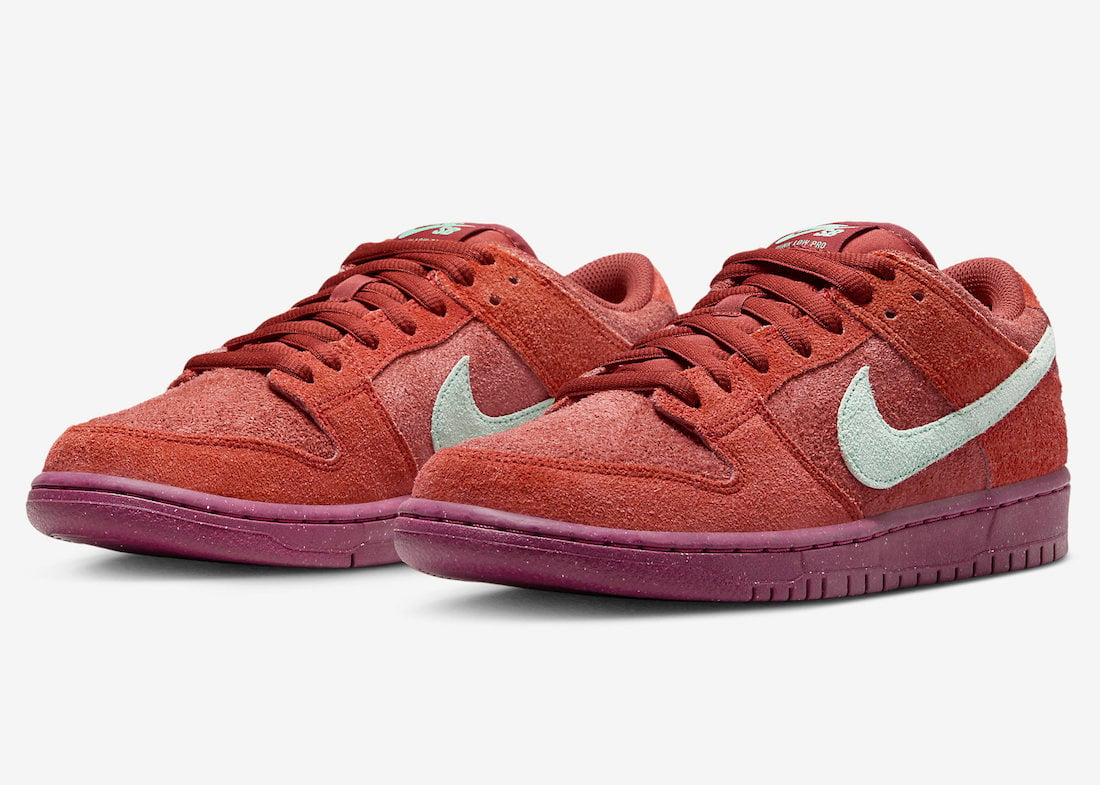 Nike SB Dunk Low ‘Mystic Red’ Official Images