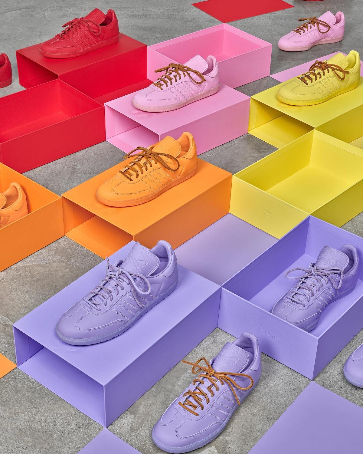 Pharrell adidas Humanrace Samba Colors Pack