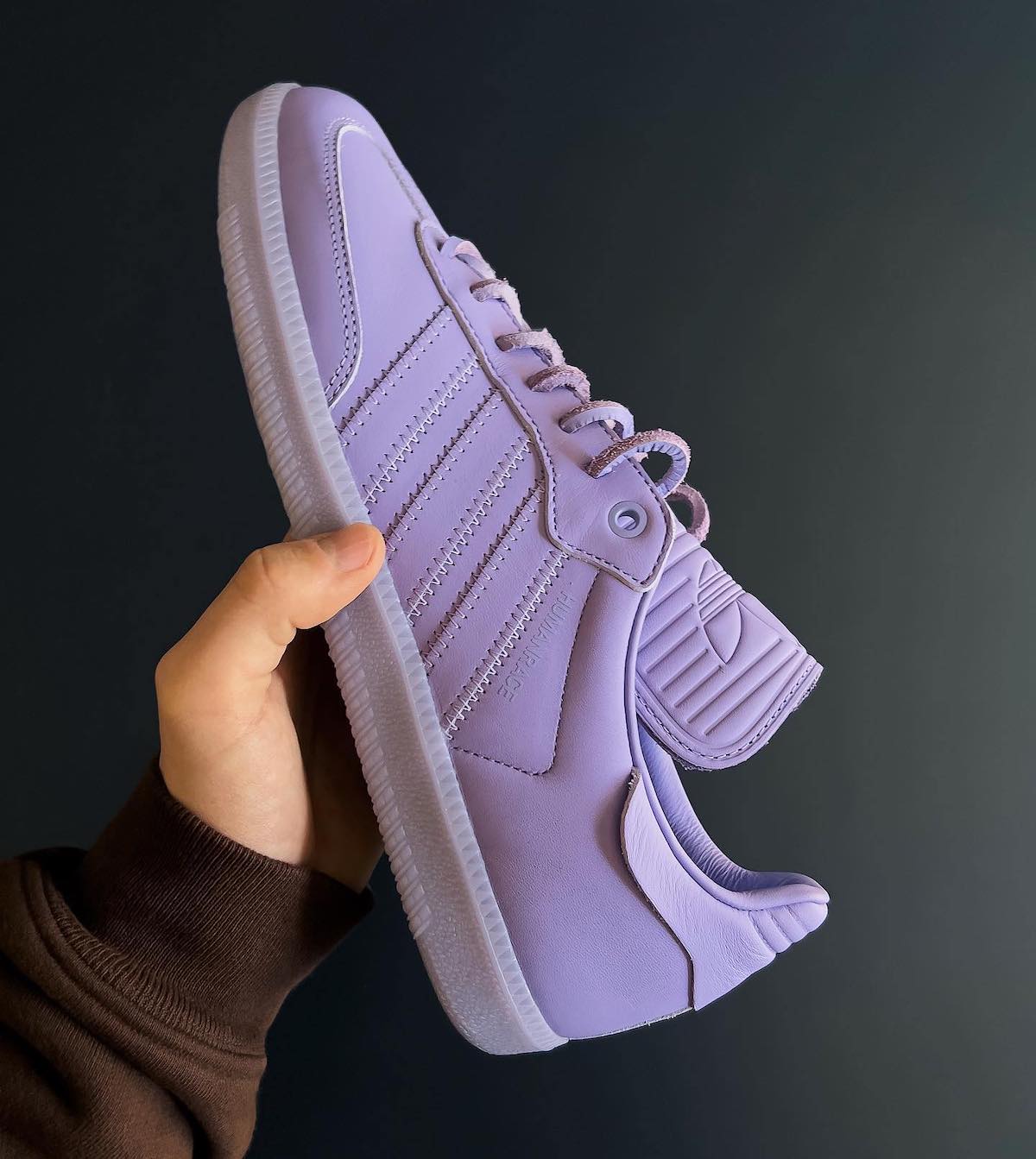 Pharrell adidas Samba Humanrace Lilac