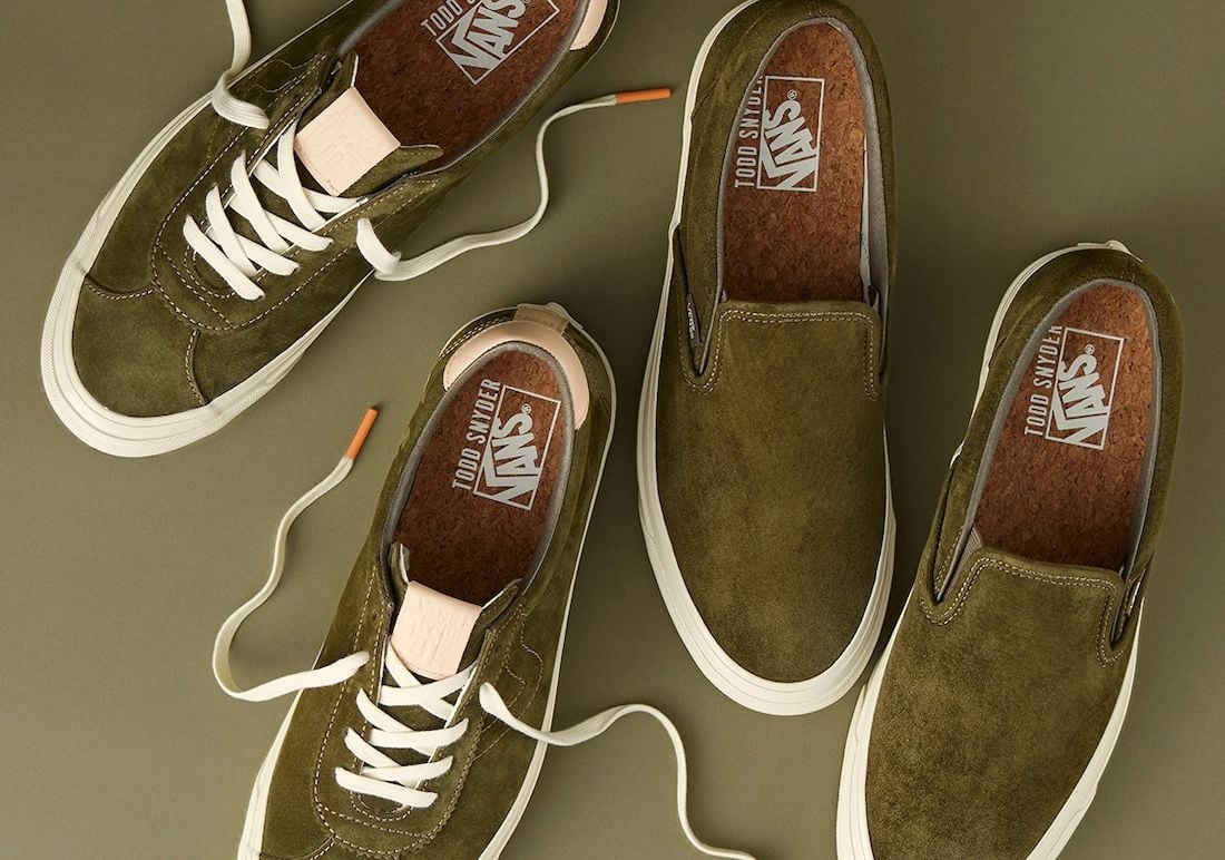 Todd Snyder Vans Dirty Martini Release