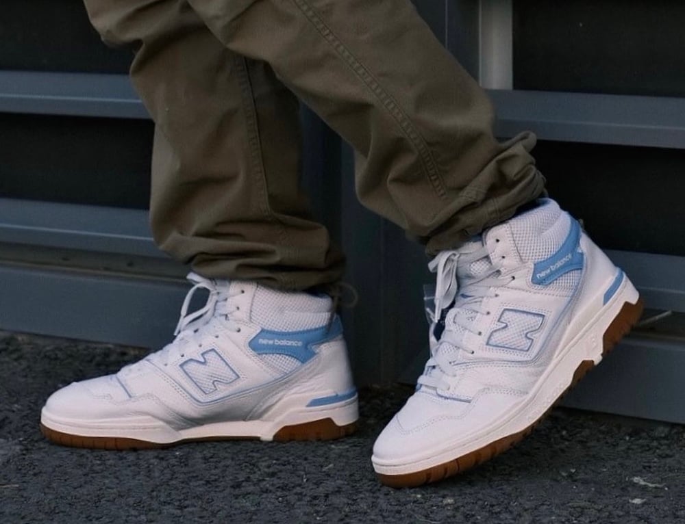 Aime Leon Dore New Balance 650R UNC White Blue Gum