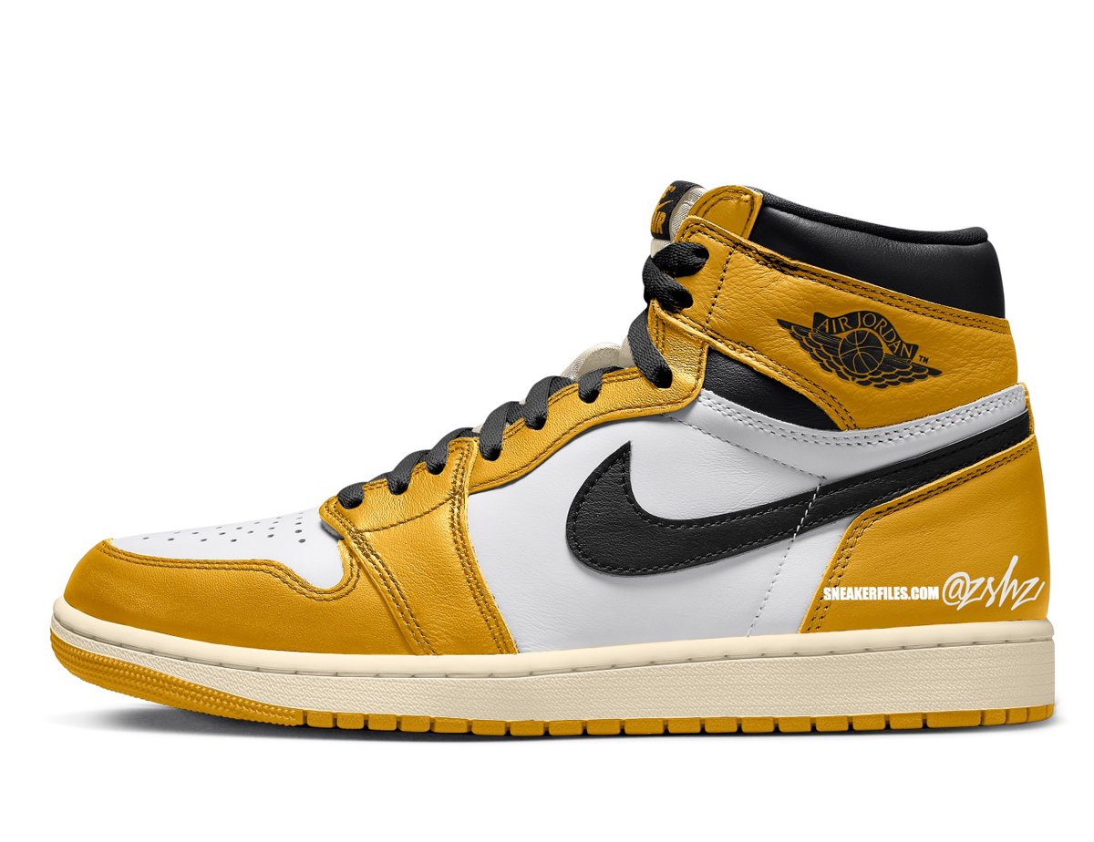 UPDATE: Air Jordan 1 High OG ‘Yellow Ochre’ Releasing Spring 2024