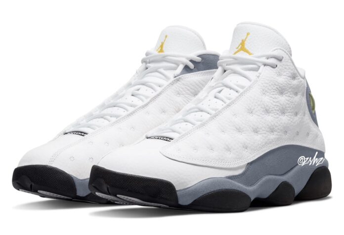 jordan retro 13 blue grey white