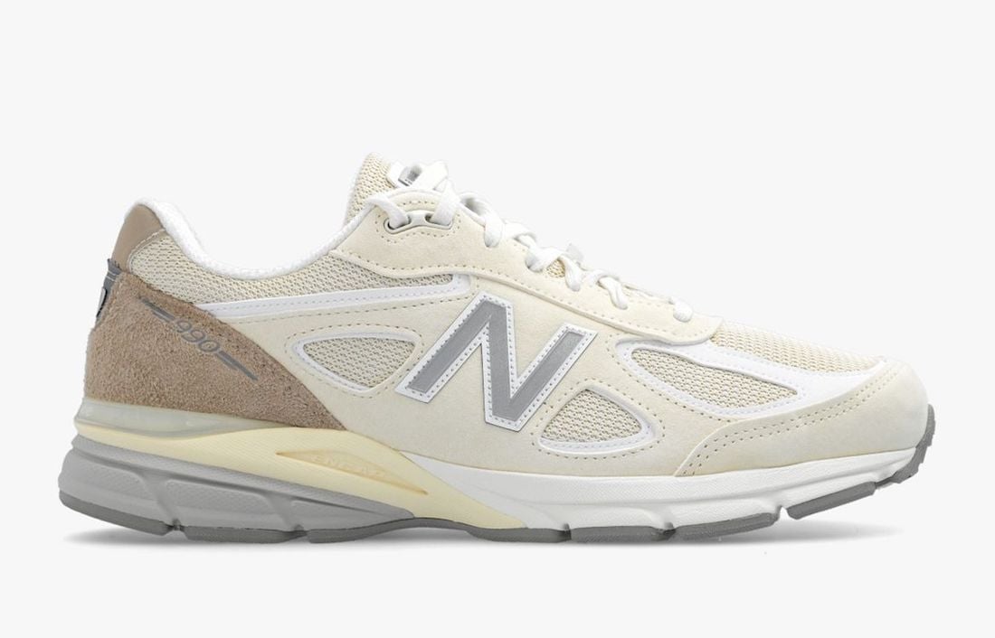 New Balance 990v4 Made in USA Releasing in Cream