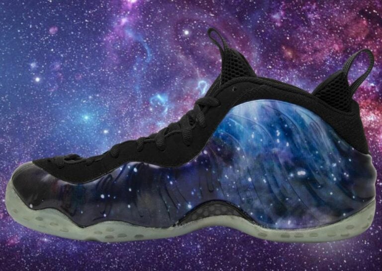 T-Shirt Sneakerhead 'Foamposite One Galaxy' - Personnalisable Taille/Couleur - Neuf Avec Étiquettes