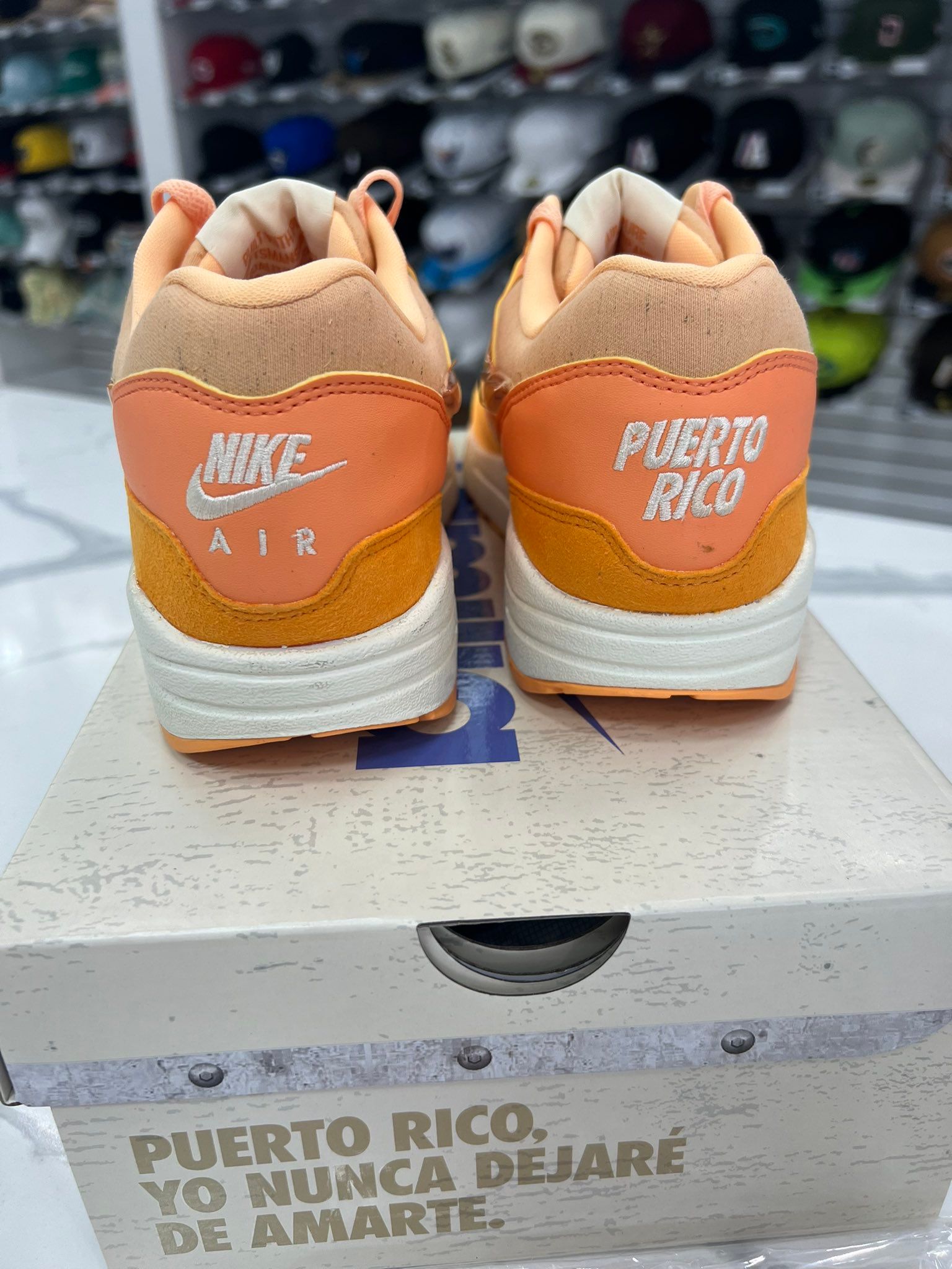 Nike Air Max 1 Puerto Rico Orange Frost FD6955-800