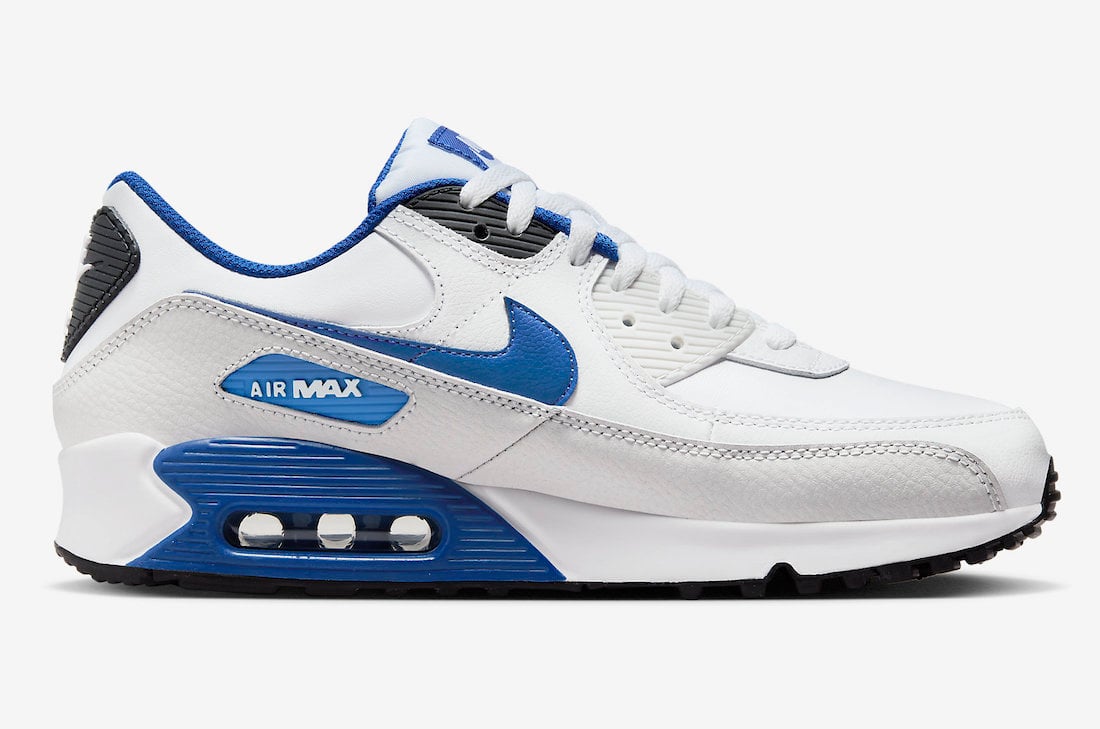 Nike Air Max 90 White Blue Black FN6843-100